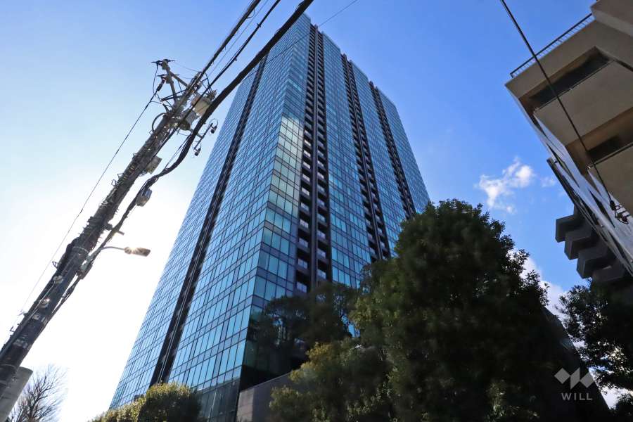 シティタワー麻布十番の外観（北東側から）