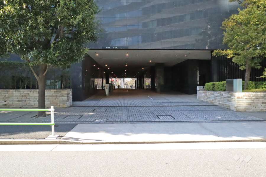 駐車場の出入り口