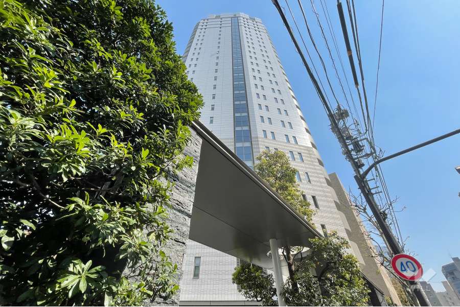 乃木坂パークハウスの外観(北西側から)