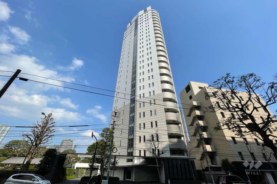 乃木坂パークハウスの外観(西側から)