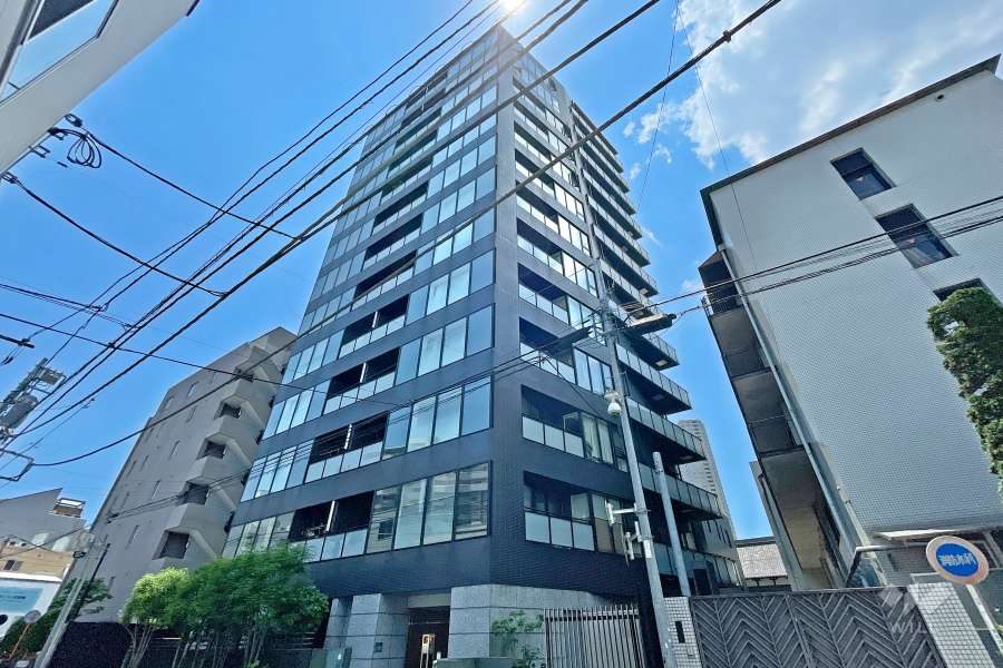 ウェリス高輪の外観（北側から）