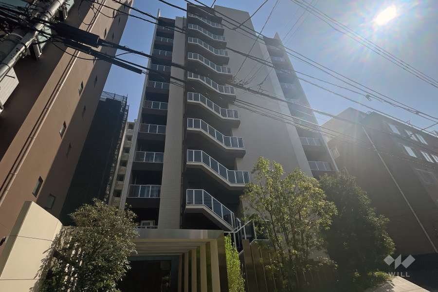 ブランズ南麻布の外観（北東側から）