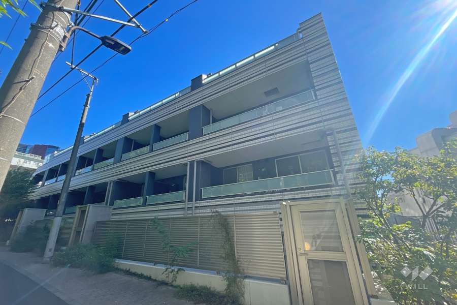 シティインデックス三田伊皿子坂の外観（西側から）