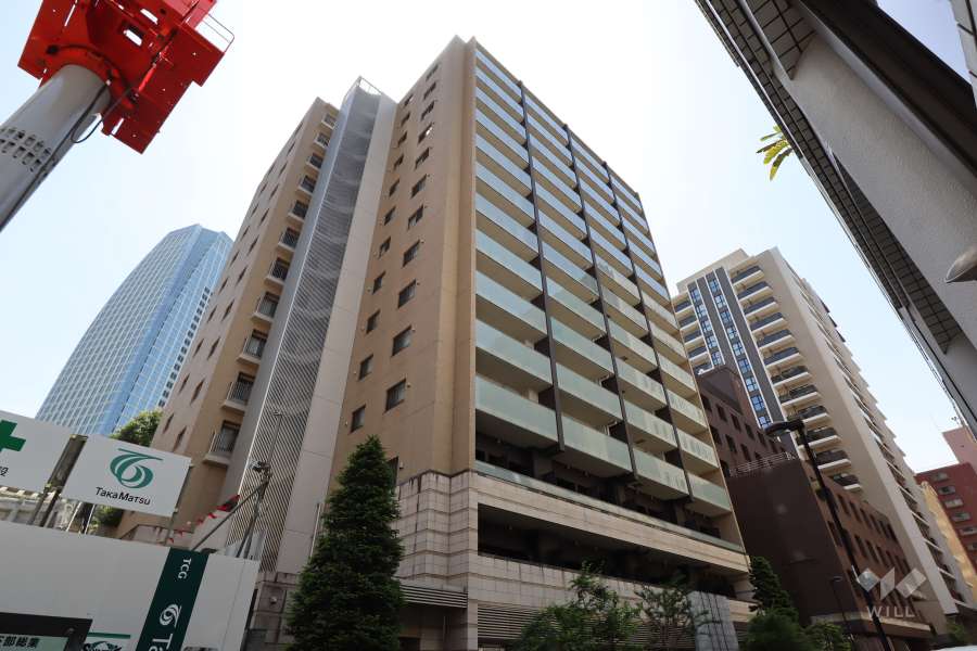 ザ・パークハウスの外観（北西側から）