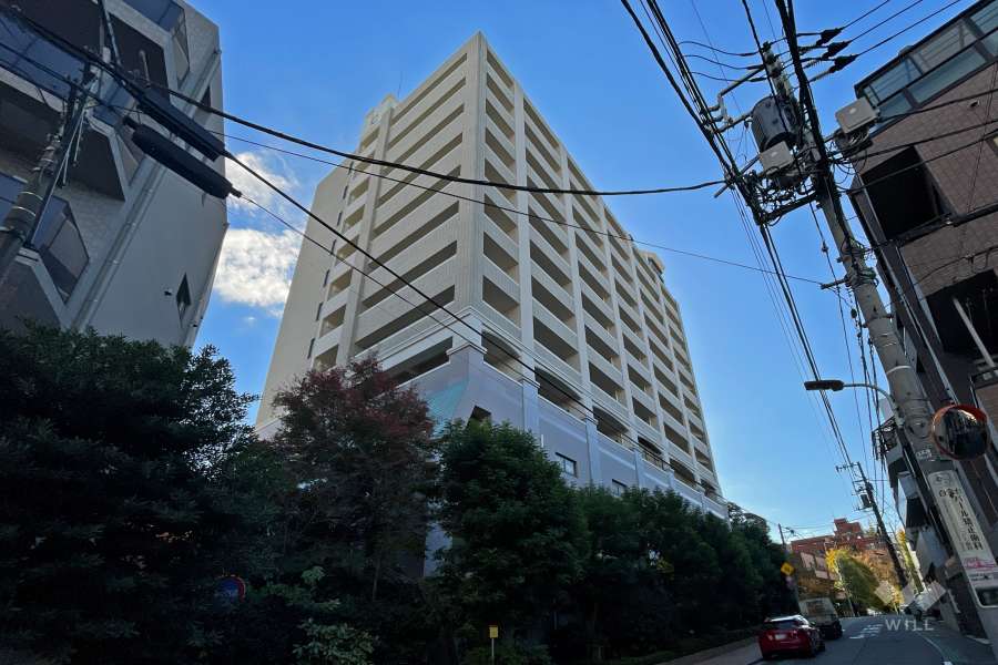 ザレジデンス白金スイートの外観（北東側から）