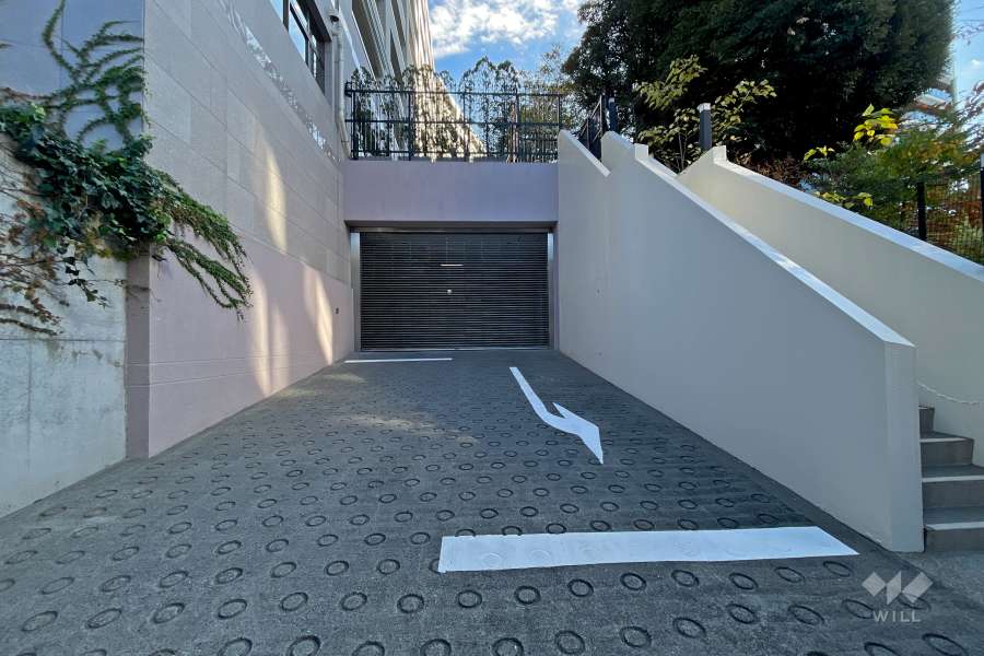 駐車場出入口（リングシャッター付き）