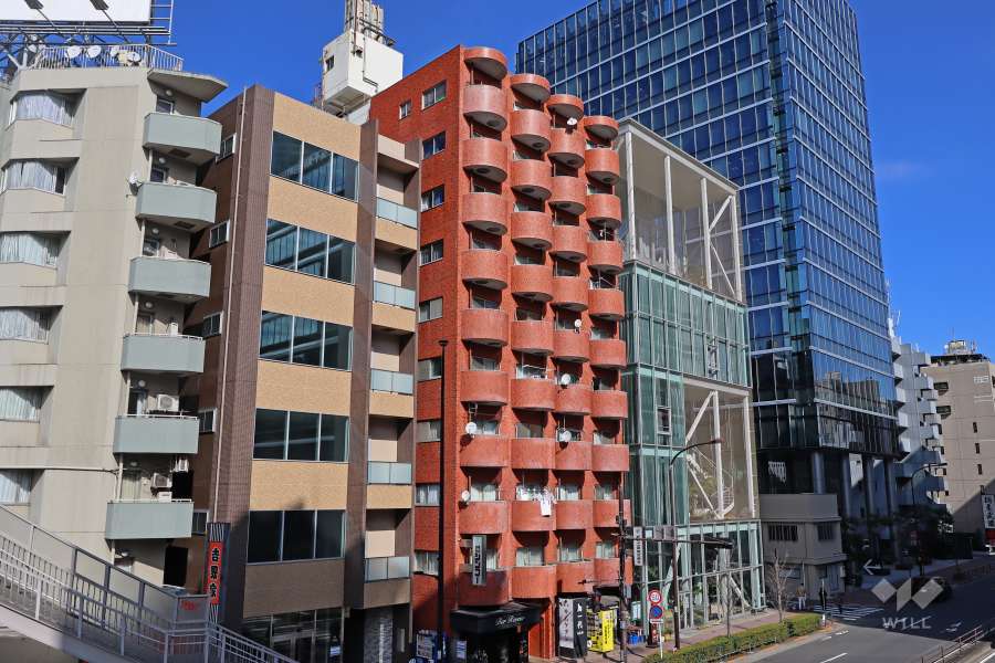 マリンロードダイヤモンドパレスの外観（南側から）