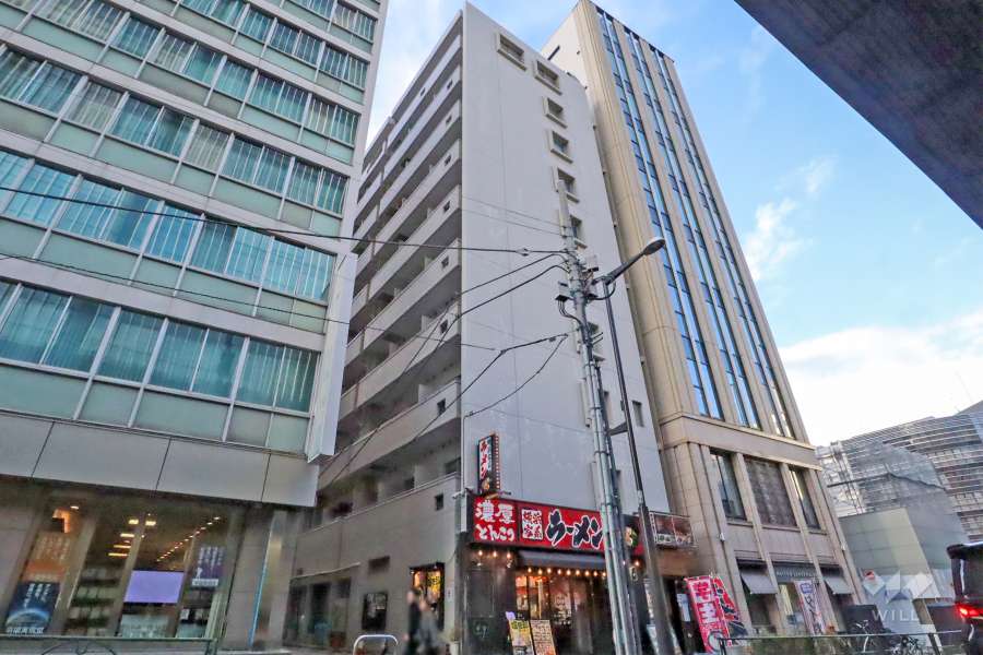 ラフィネ赤坂の外観(南側から)