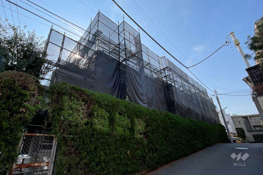 ハイシティ南青山No.1の外観（北西側から）