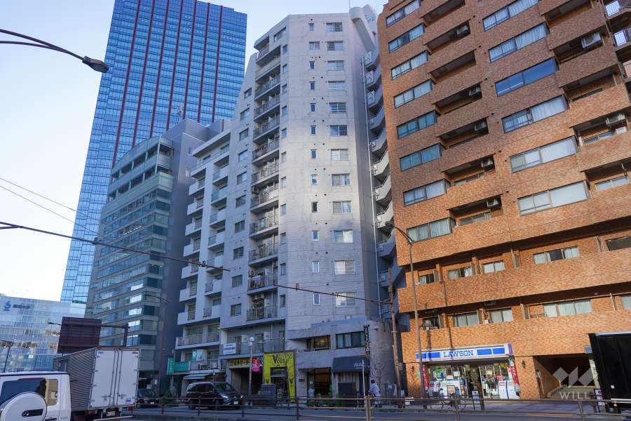 藤和三田コープ2の外観（北東側から）