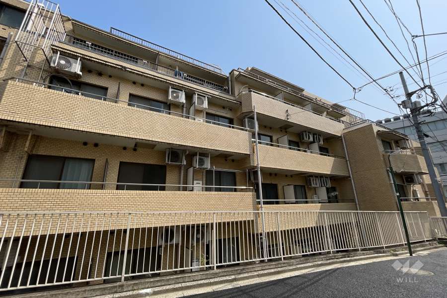 マンションの外観（北西側から）