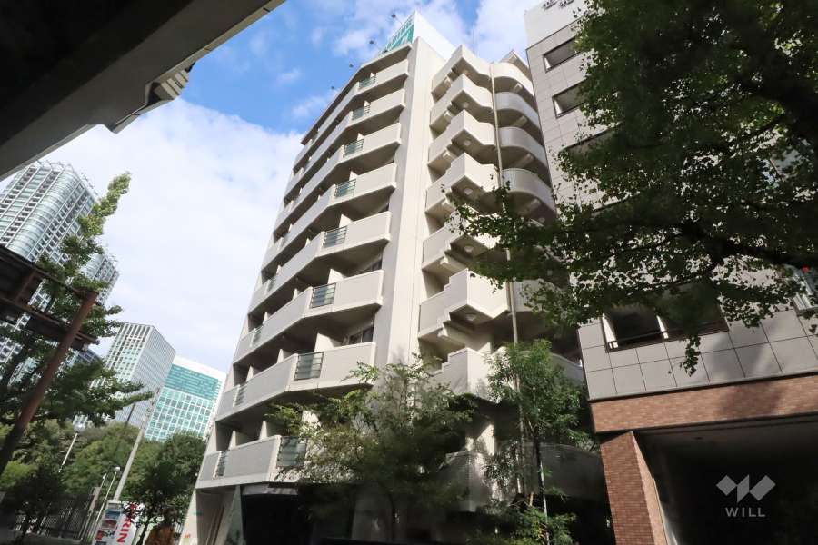 フューティバル汐留浜離宮パークサイドシティの外観(南西側から)