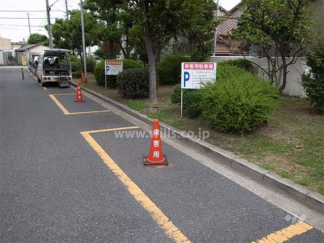 来客用駐車場