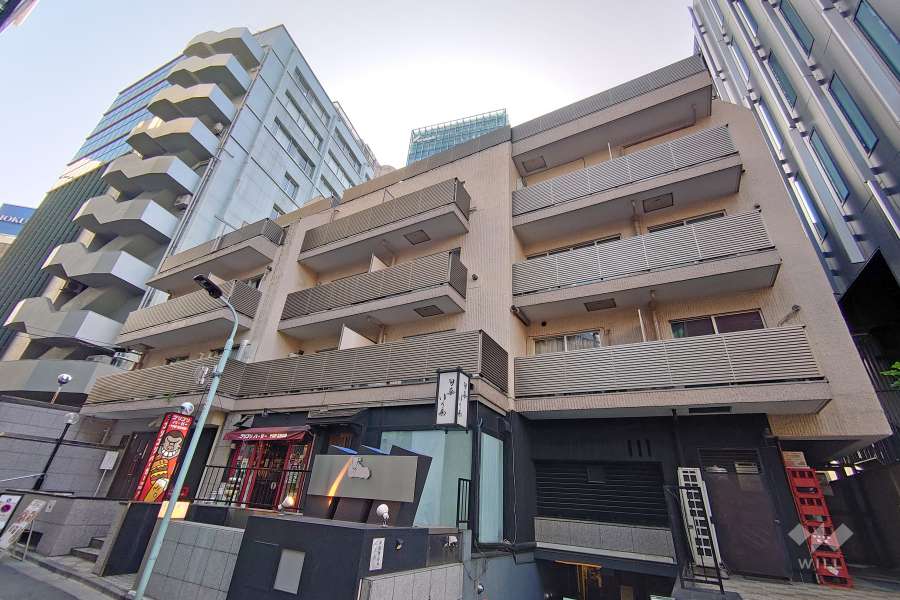 アクティブ六本木の外観（北東側から）