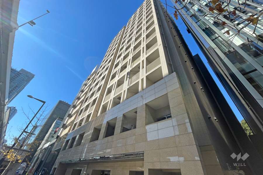 パレステュディオ六本木イースト２の外観（南東側から）