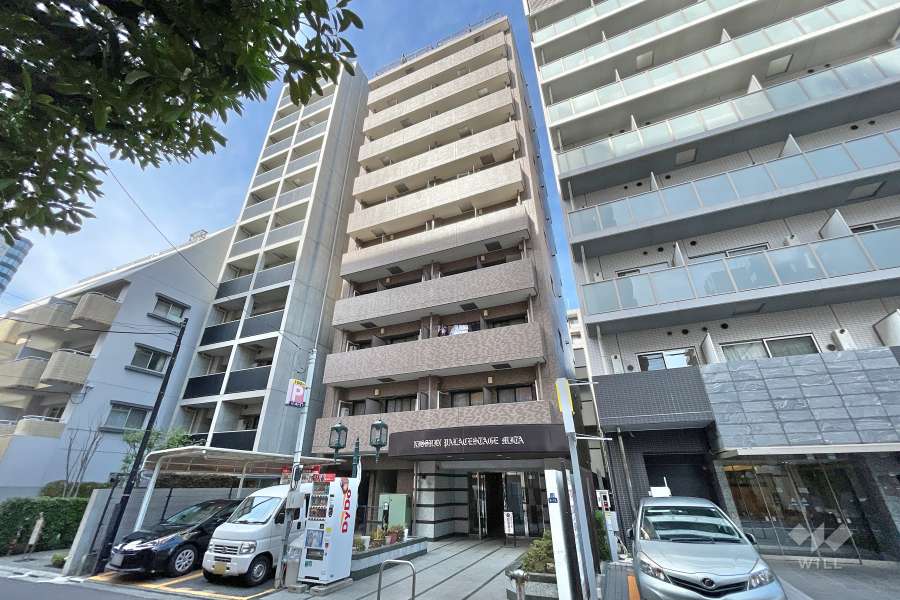 日神パレステージ三田の外観（南東側から）
