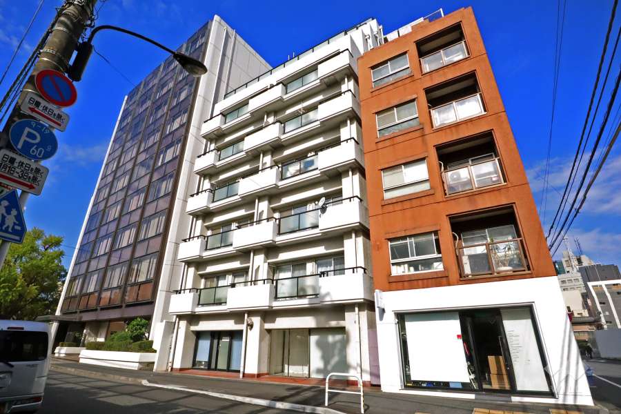 芝公園アビタシオンの外観(南東側から)