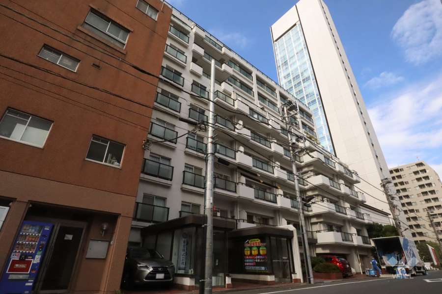 芝公園アビタシオンの外観(南東側から)