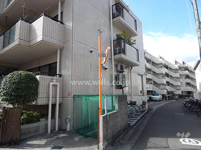 敷地北側の通路