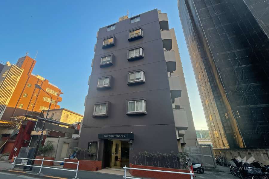 マリンシティ第2ダイヤモンドパレスの外観（北側から）