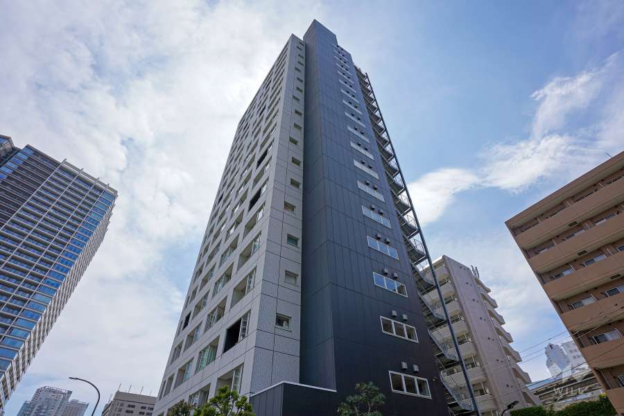 ザ・タワー芝浦の外観（北東側から）