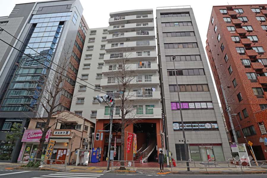 三田ハイデンスの外観（南東側から）