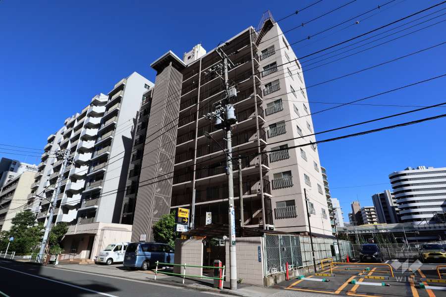 田町東豊エステートの外観(南西側から)