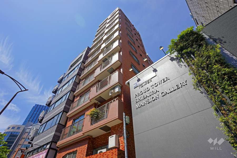 ライオンズマンション三田の外観（北東側から）