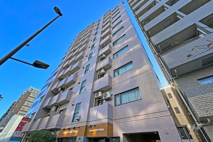 シルバーパレス白金台の外観（北西側から）