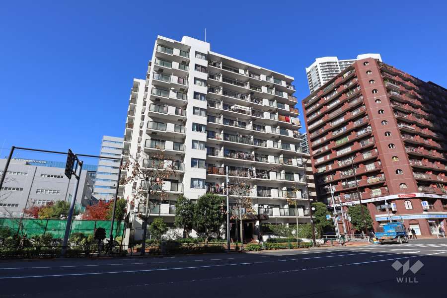 メゾン田町の外観（南東側から）