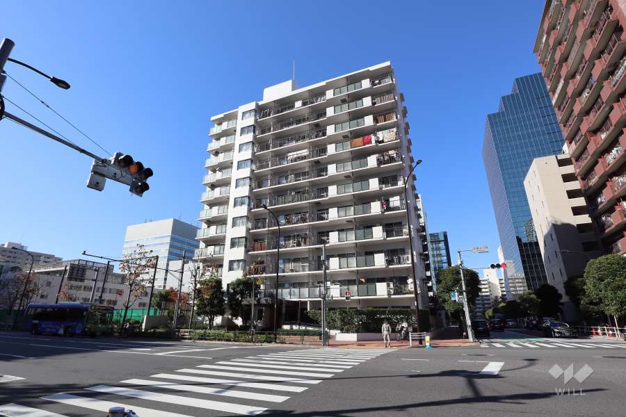 メゾン田町の外観（北東側から）