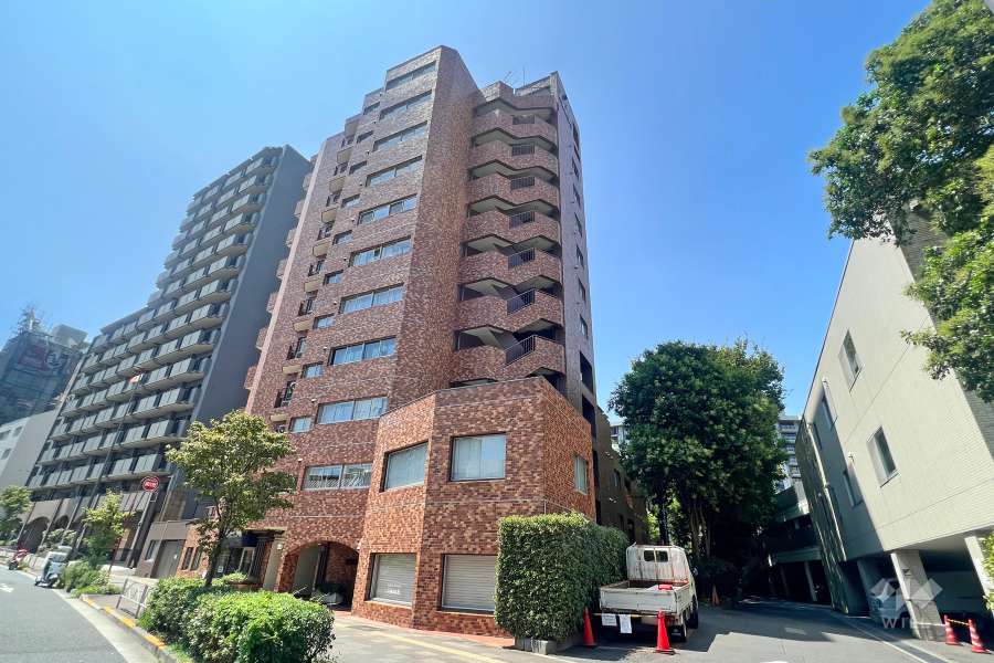 藤和白金台コープの外観（北東側から）