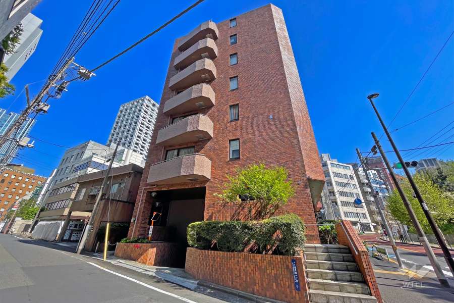 ロイヤル赤坂サルーンの外観(北西側から)