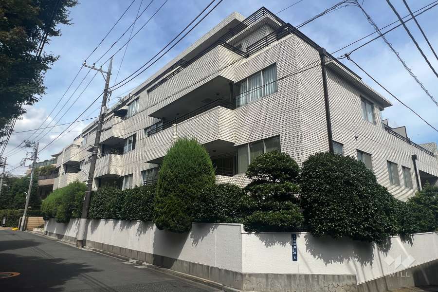 ロイヤル白金ガーデンの外観(南東側から)