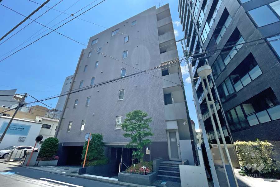 コートヒルズ高輪の外観（北側から）