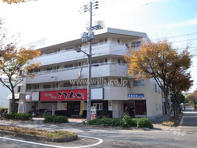 武庫之荘サンタウンハイツの外観（北東側から）