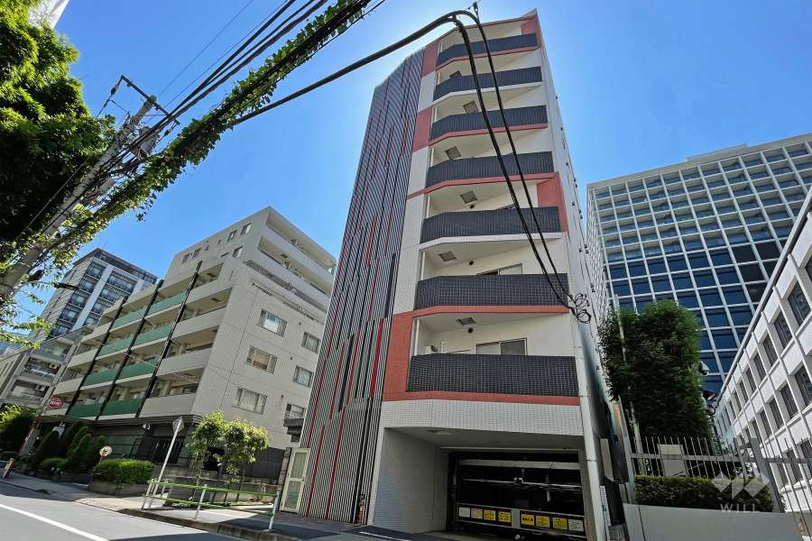センチュリー赤坂の外観（北西側から）