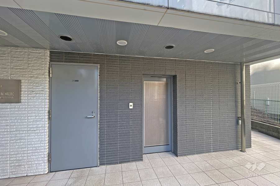 オートロック式の駐輪場