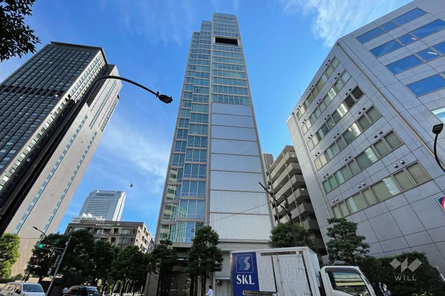 パークタワー芝公園の外観（北側から）