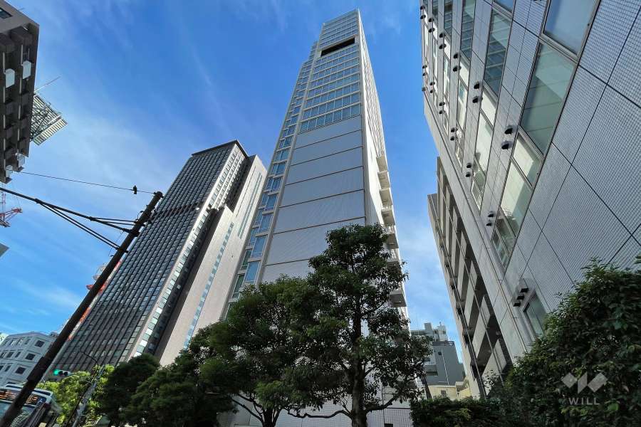 パークタワー芝公園の外観（北西側から）