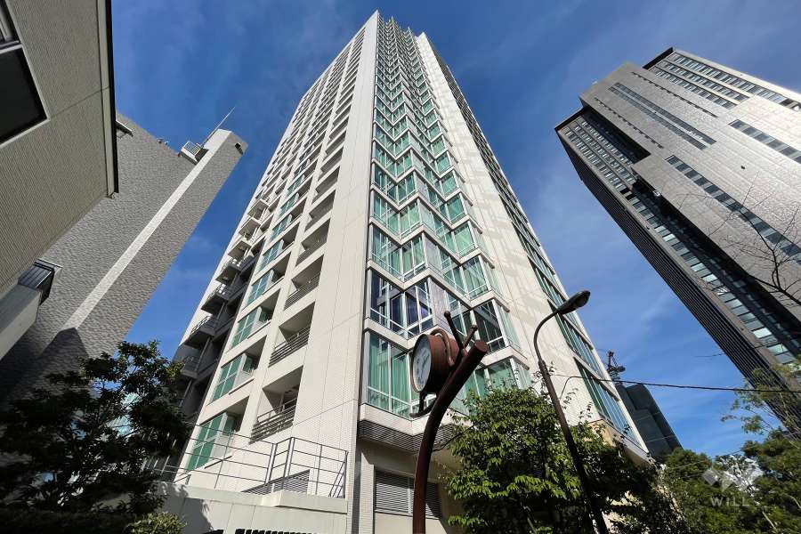 パークタワー芝公園の外観（南西側から）