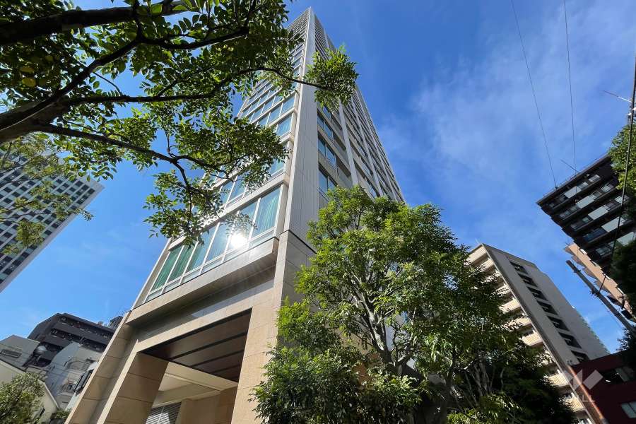 パークタワー芝公園の外観（南東側から）