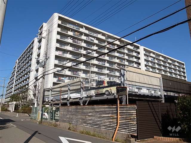 サンヴェール・パルシティの外観（南西側から）