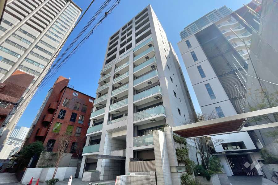 クラッシィスイート赤坂の外観（北西側から）