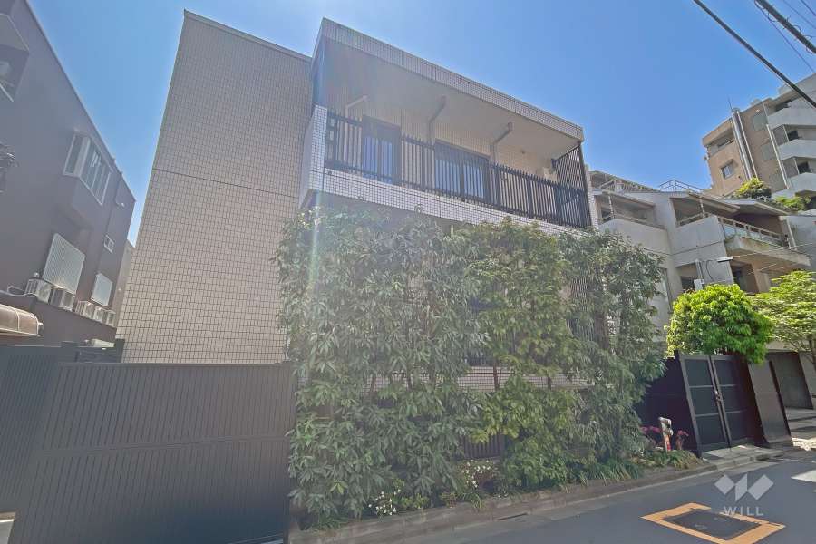 サンウッド西麻布の外観（北東側から）