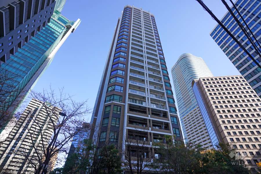 パークコート六本木ヒルトップの外観（南西側から）