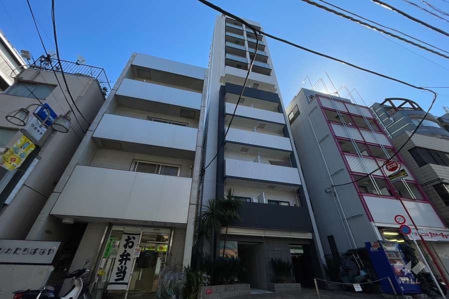 セジョリ西麻布の外観（北西側から）