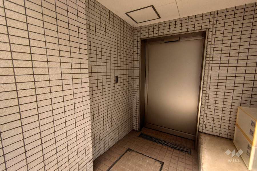 駐輪場の出入り口