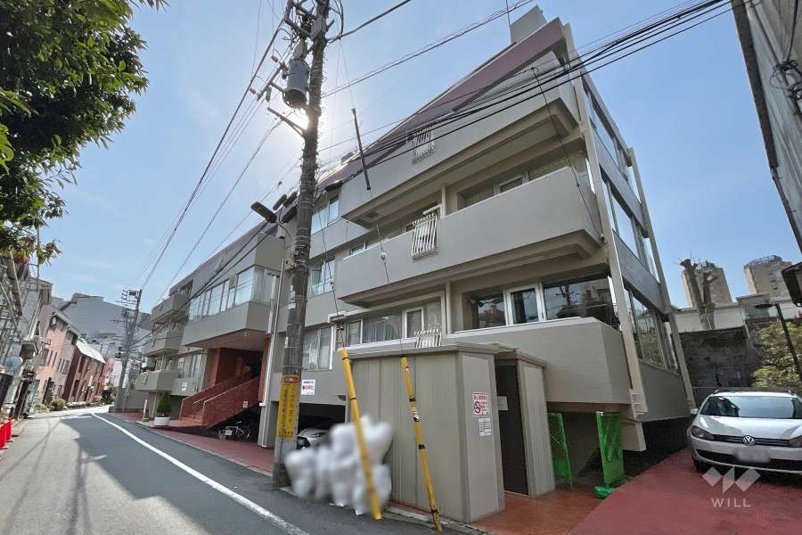 マンションの外観（北西側から）