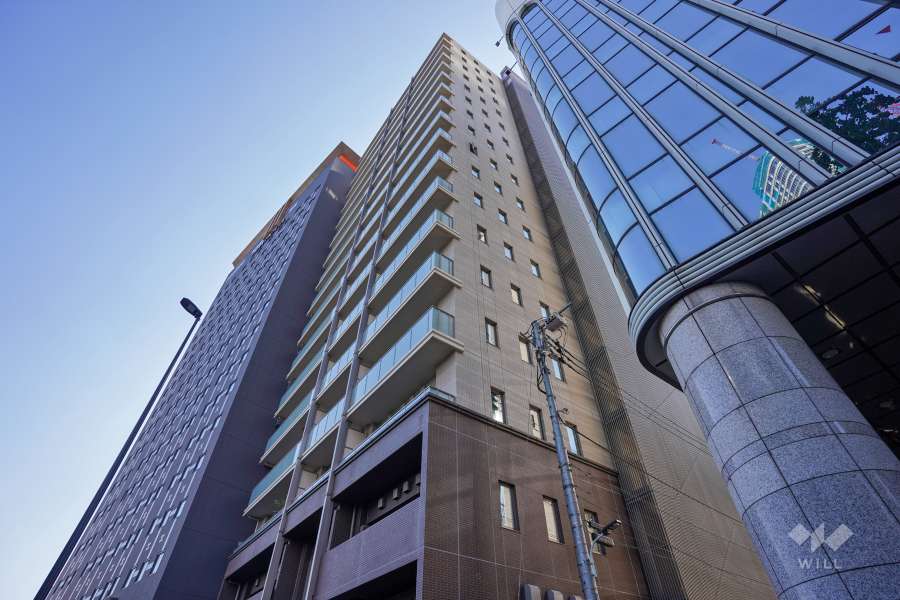 ウェリス六本木の外観（北東側から）